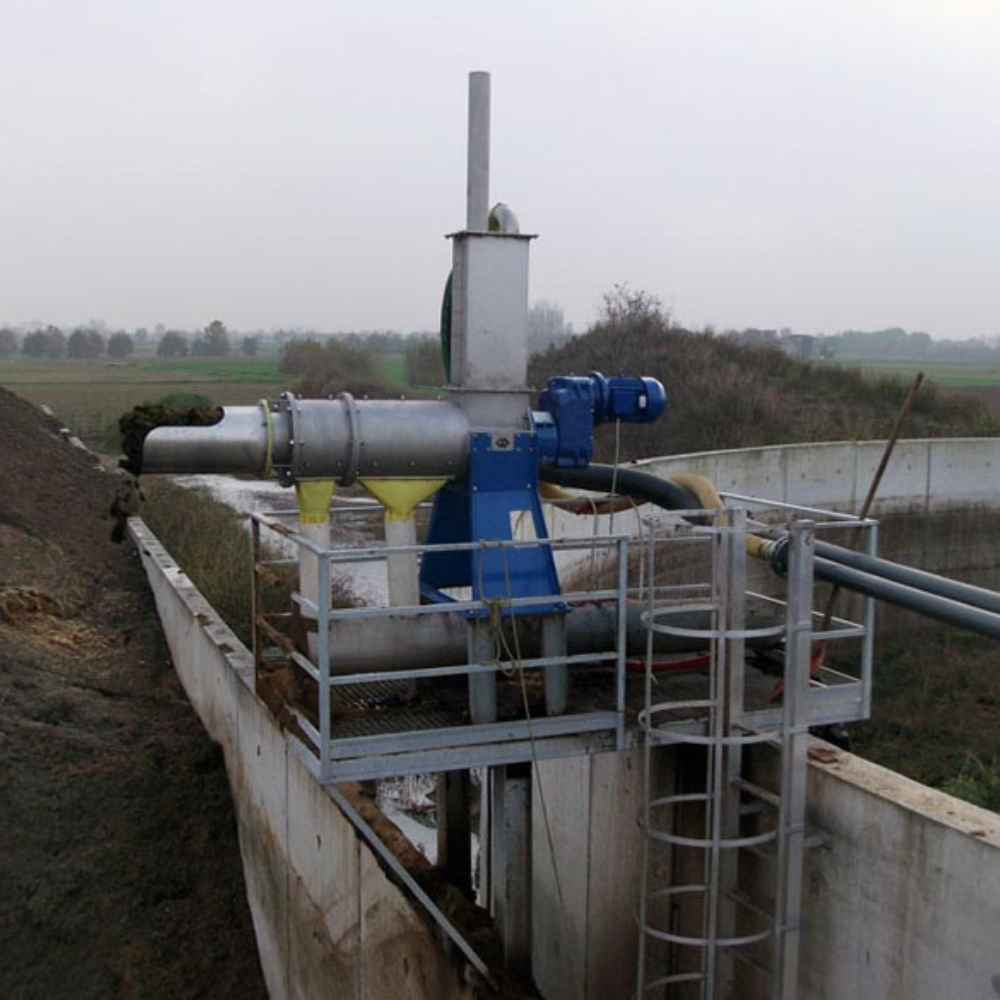 Biogas Plant Slurry Separation