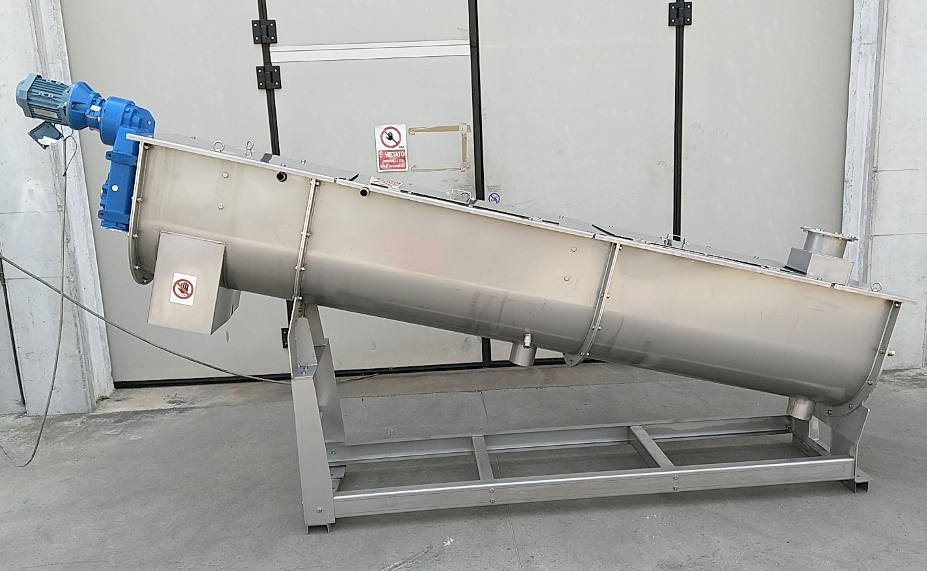 Wedge Wire Sludge Dewatering Machine