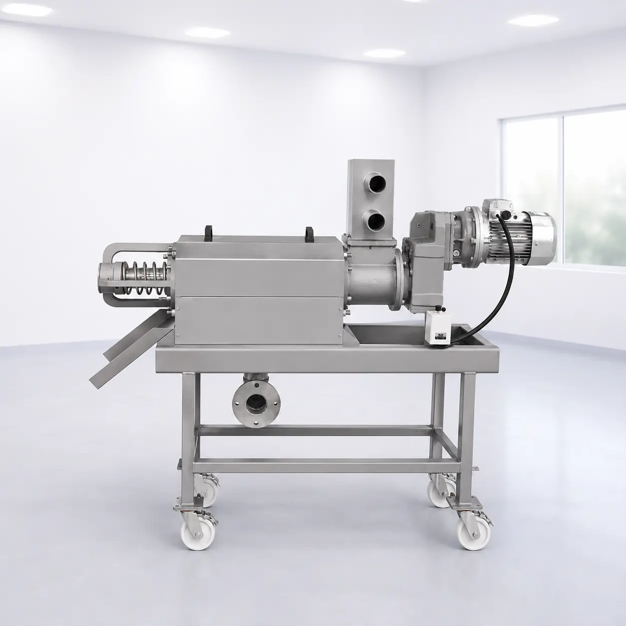 Wedge Wire Sludge Dewatering Machine