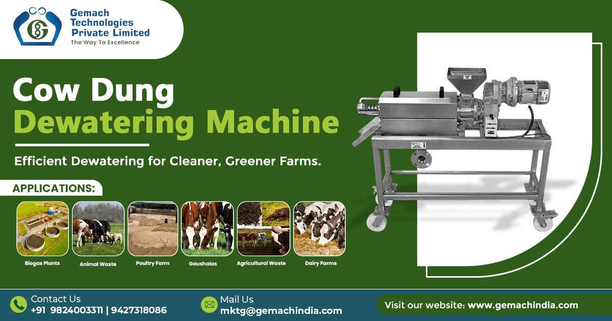 Automatic Cow Dung Separator Machine in Rajasthan