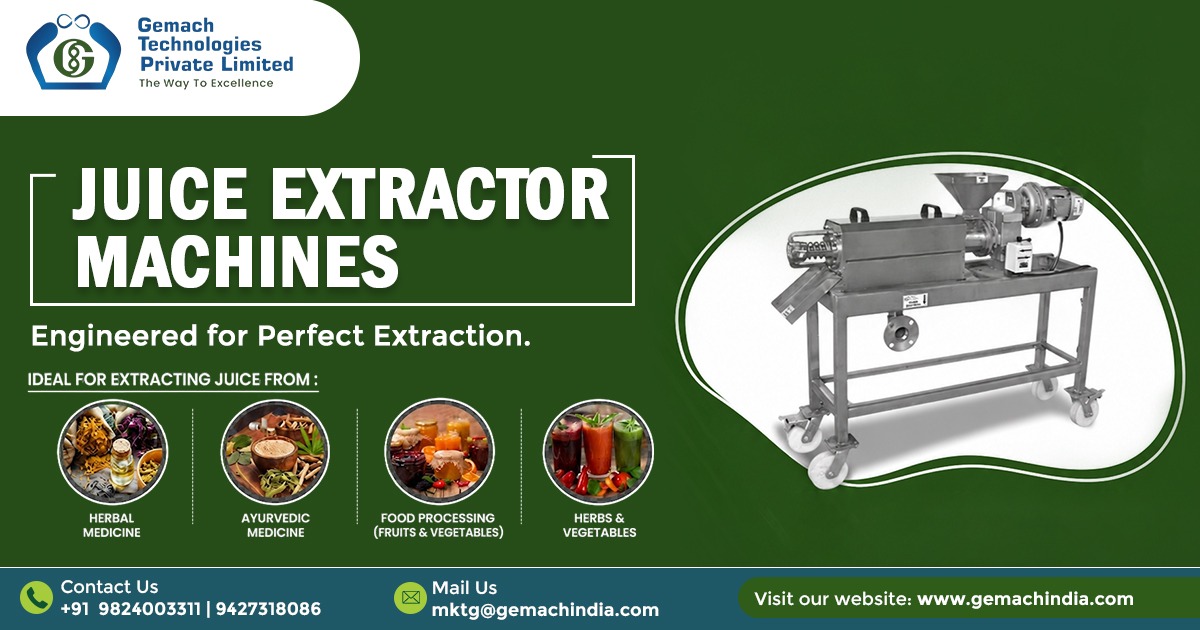 Best Choice Juice Extractor Machines for Gujarat Businesses