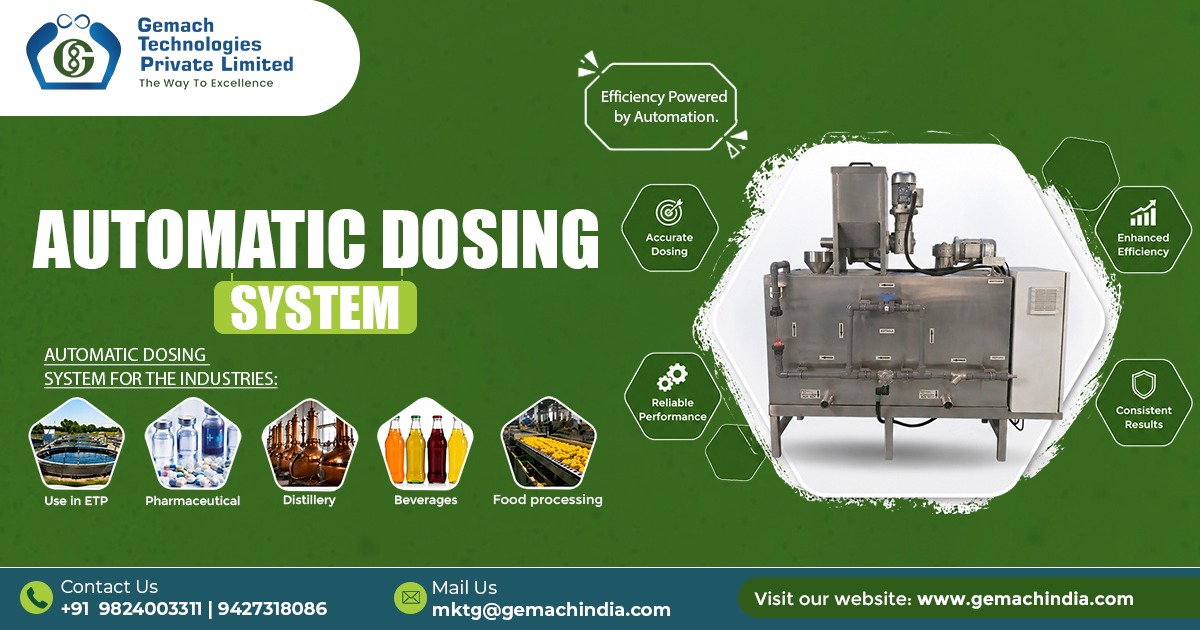 Industrial Automatic Dosing System in Maharashtra