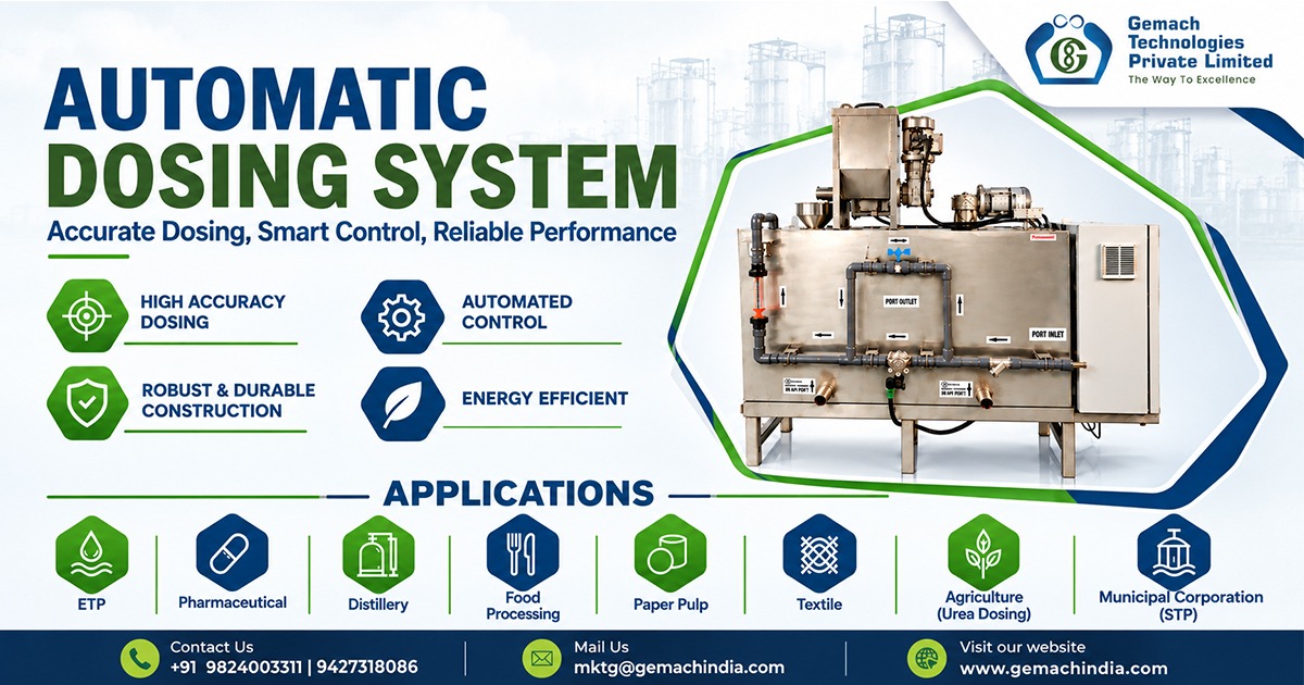 How an Automatic Dosing System Improves Chemical Control