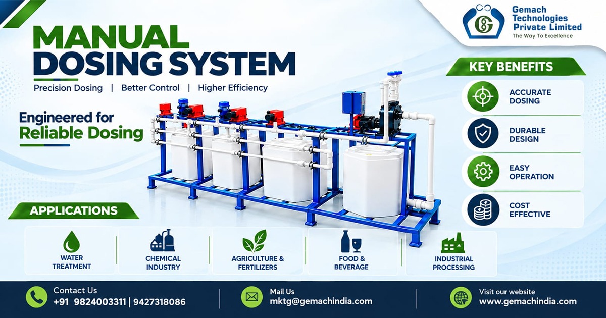 Manual Dosing System Manufacturer and Supplier In India